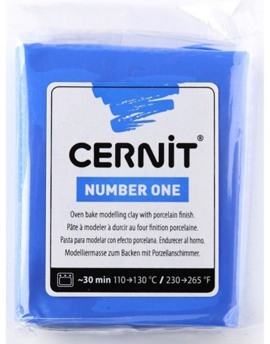 Cernit Number One Polimer Kil 56gr Blue 56200
