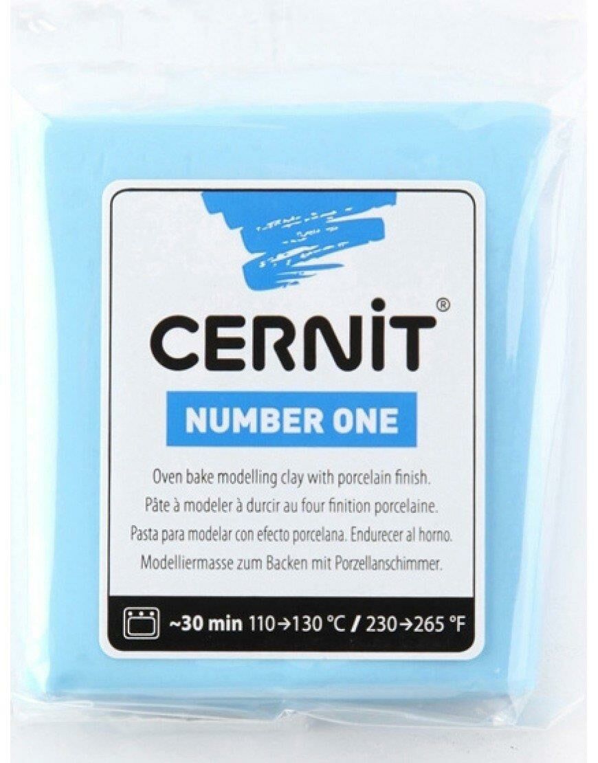 Cernit Number One Polimer Kil 56gr Sky Blue 56214