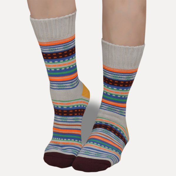 Shocks Kadın Otantik Yeni Tasarım Havlu Çorap
