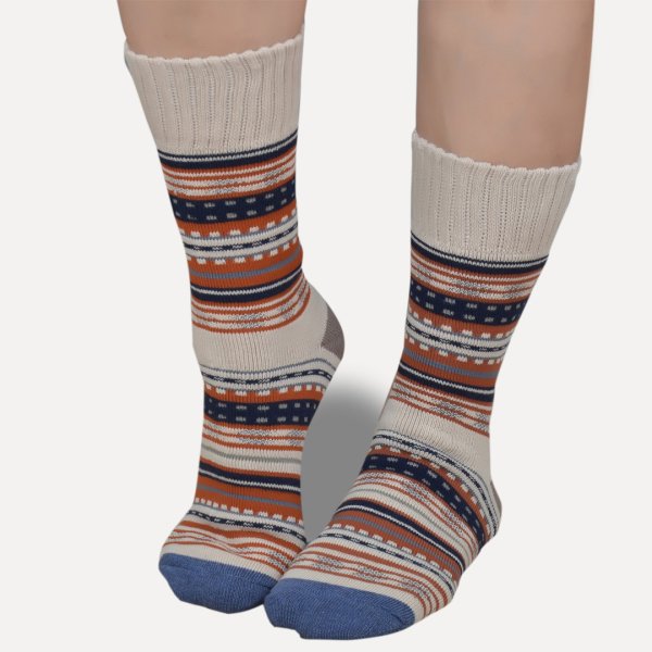 Shocks Kadın Otantik Karışık Renk Havlu Çorap