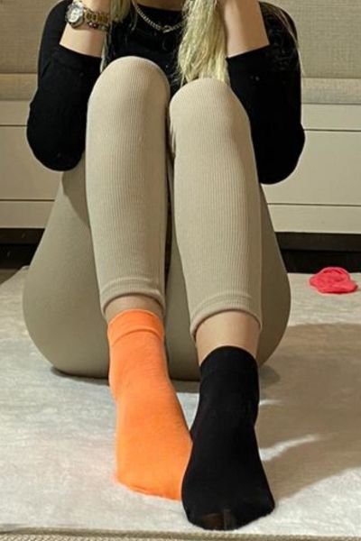 Shocks 3'lü Yeni Sezon Çok Renkli Pamuklu Soket Çorap