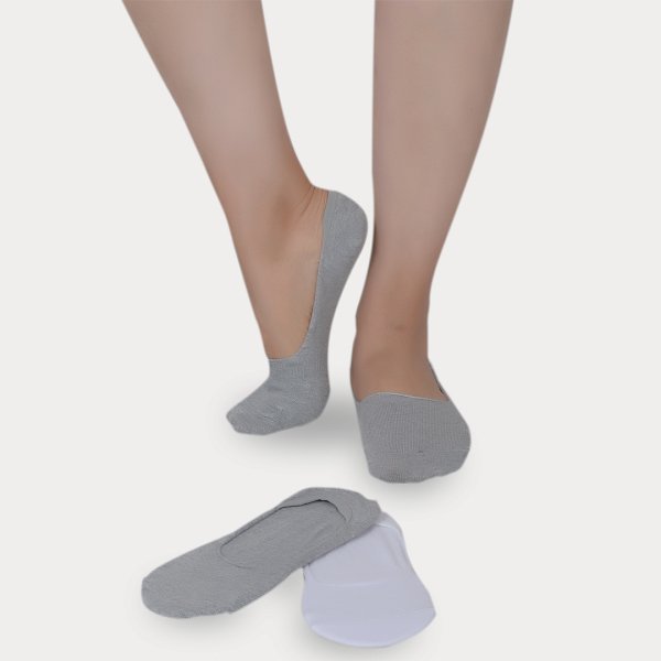 3 Çift Kadın Rahat Görünmez Pamuklu Babet Çorap