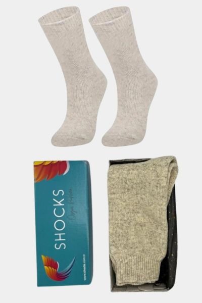 Shocks Kadın Özel Kutulu Termal Dağcı Çorabı