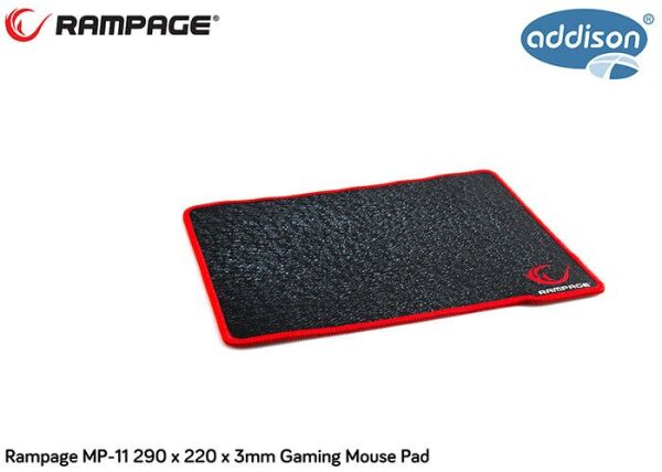 ADDISON RAMPAGE MP-11 290x220x3MM GAMING MOUSE PAD