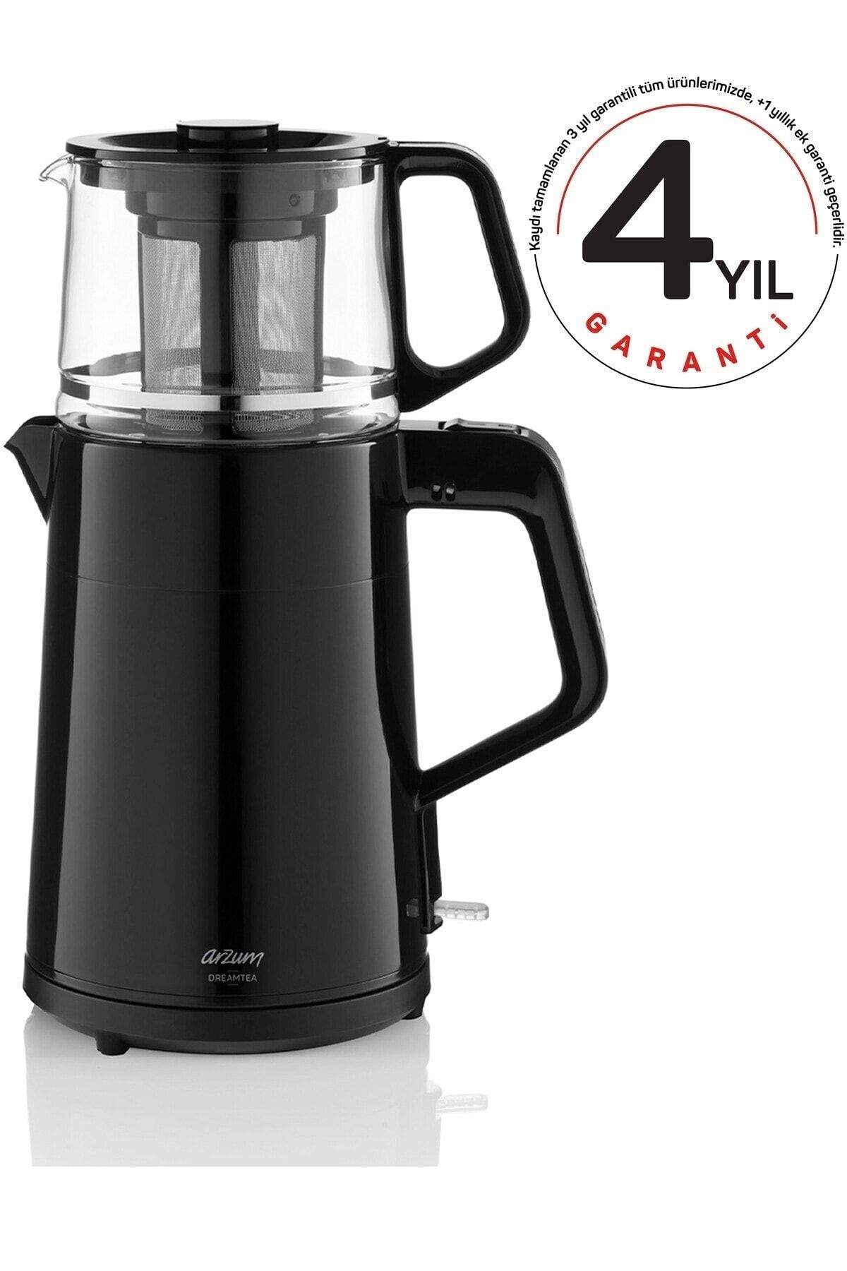 ARZUM AR3134 DREAMTEA ÇAY MAKİNESİ SİYAH