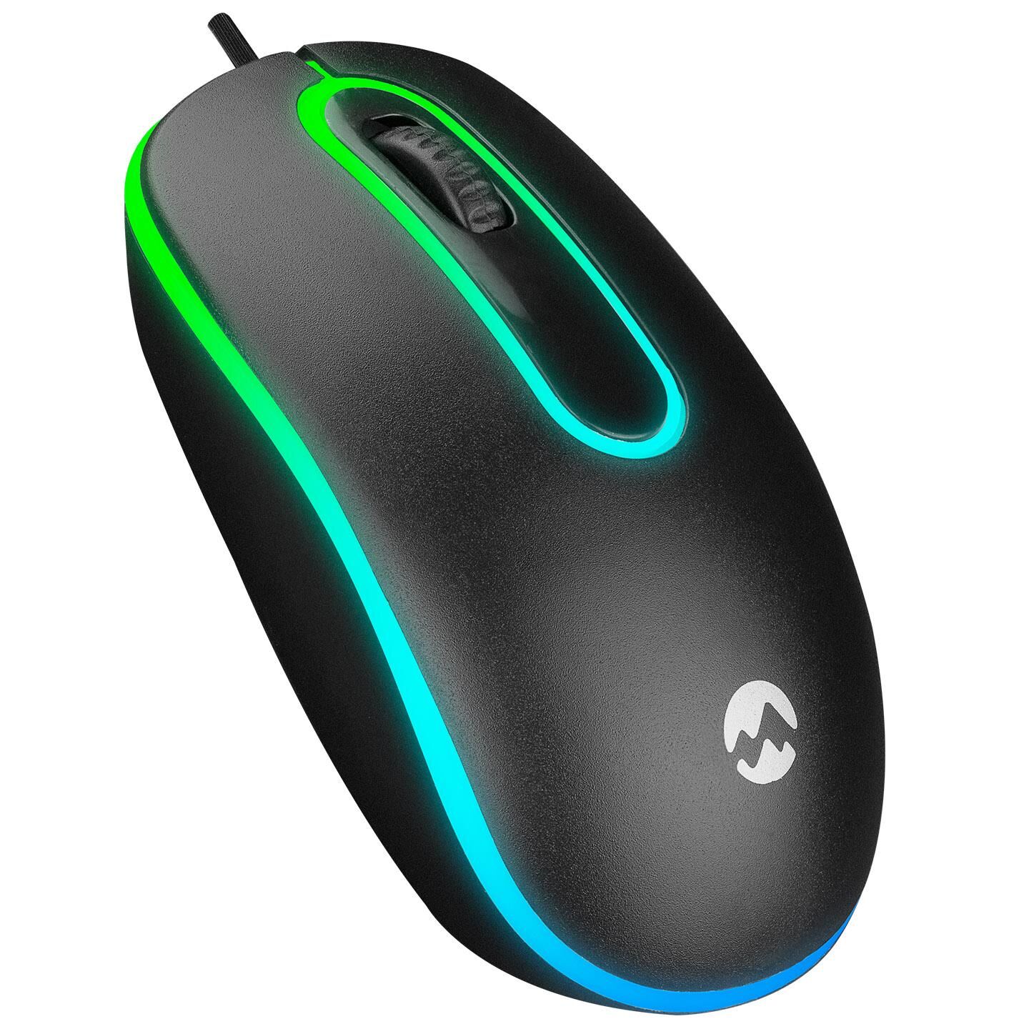 EVEREST SM-166 USB SİYAH IŞIKLI OPTİK MOUSE