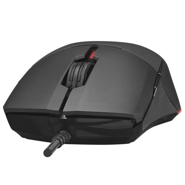 RAMPAGE SMX-R29 HERO SİYAH IŞIKLI MAKROLU GAMING MOUSE