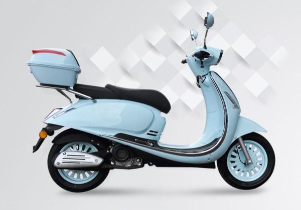 YUKİ JJ50QT-17 MARGHERITA 50CC SCOOTER MAVİ