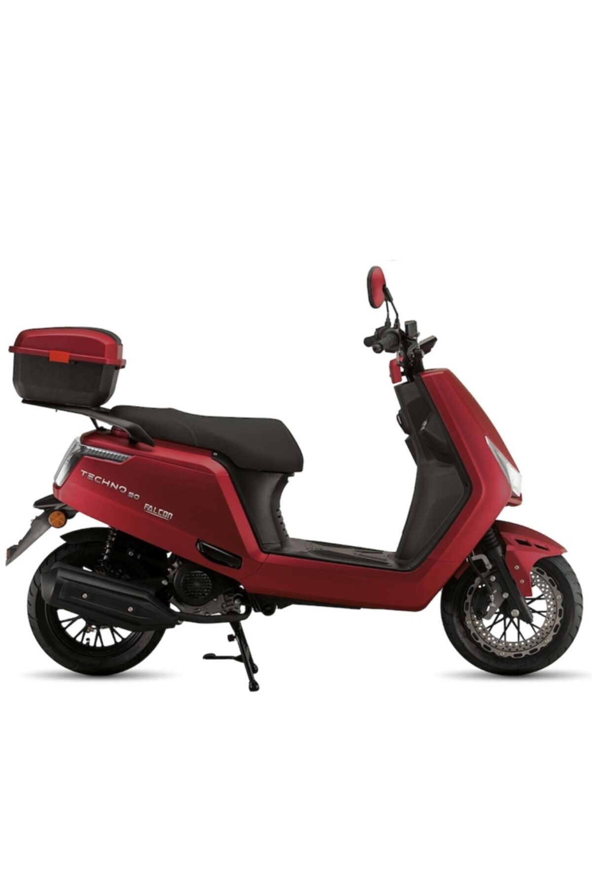 FALCON TECHNO 50CC BENZNLİ KIRMIZI SCOOTER