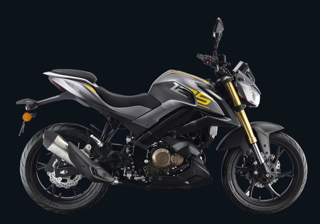 QJMOTOR SRK 125CC-S SİYAH BENZİNLİ MOTOR