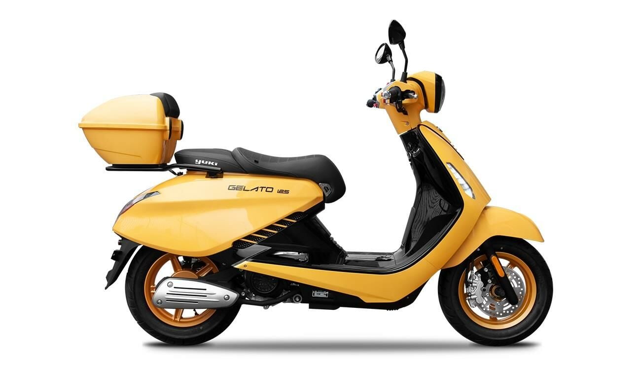 YUKİ GELATO 50CC SCOOTER SARI