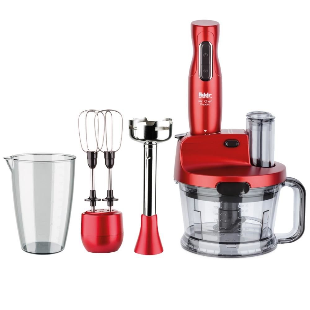 FAKİR MR CHEF QUADRO BLENDER SET ROUGE