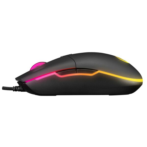 RAMPAGE SMX-R63 GLORY SİYAH IŞIKLI GAMING MOUSE