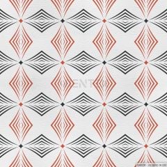 Geometric Patterned Upholstery Faux Leather - GEO168