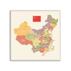 Çin Haritası Tablosu - CTY137