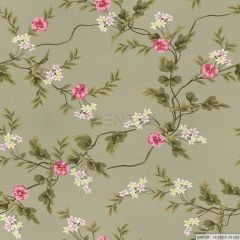 Floral Upholstery Faux Leather - CIC148