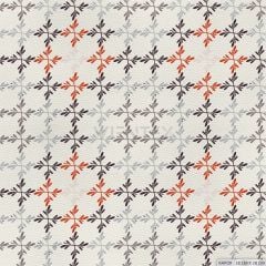 Geometric Patterned Upholstery Faux Leather - GEO160