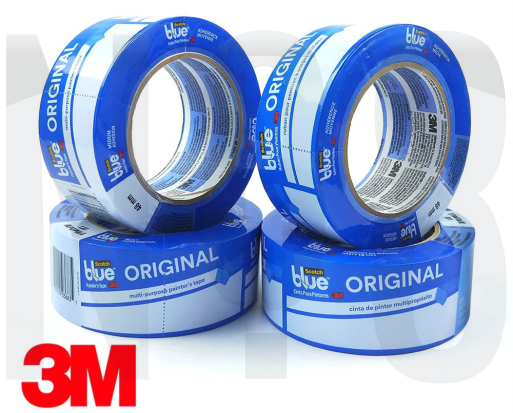 3M 2090 MAVİ MASKELEME BANTI 24MMx50MT 14 GÜNLÜK