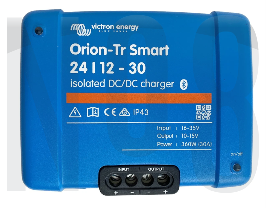 Victron energy Orion-Tr Smart 24/12-30A 12 VOLT 30 AMPER izoleli DC-D ŞARJ CİHAZI
