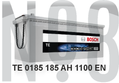 BOSCH T5 - EFB START STOP - 12V - 185AH - 1100CCA