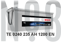 BOSCH T5 - EFB START STOP - 12V - 235AH - 1200CCA