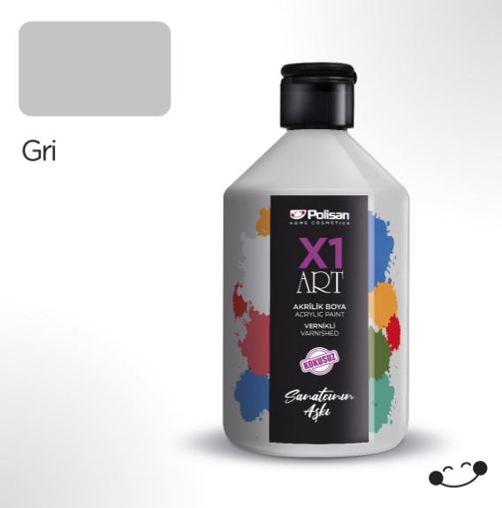 X1 ART MULTISURFACE GRI 500 ML