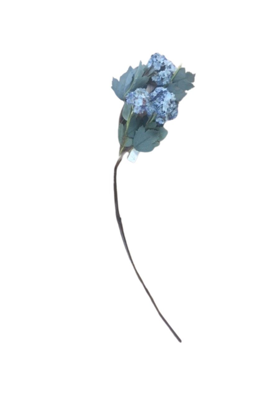 toplu ortanca 82 cm mavi yapay çiçek