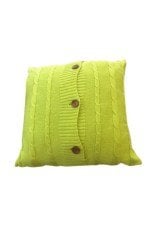 Summer fıstık yeşili triko yastık/kırlent