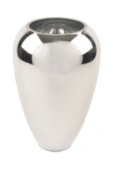 Gümüş Cam Vazo 30cm