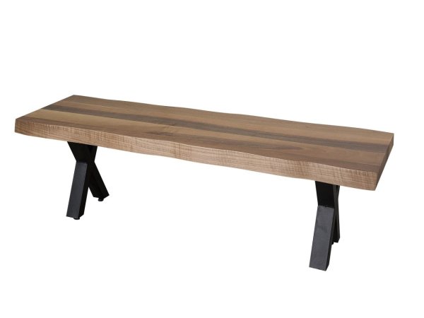 Arte Bench 802C X Ayaklı Ceviz Kaplama