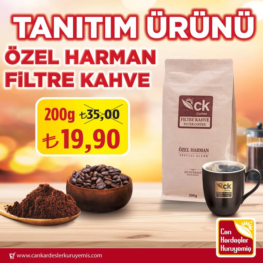 Özel Harman Filtre Kahve