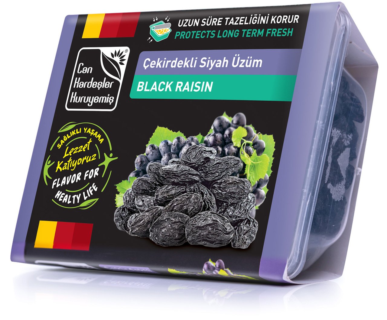 Çekirdekli Siyah Üzüm 300 g Pkt