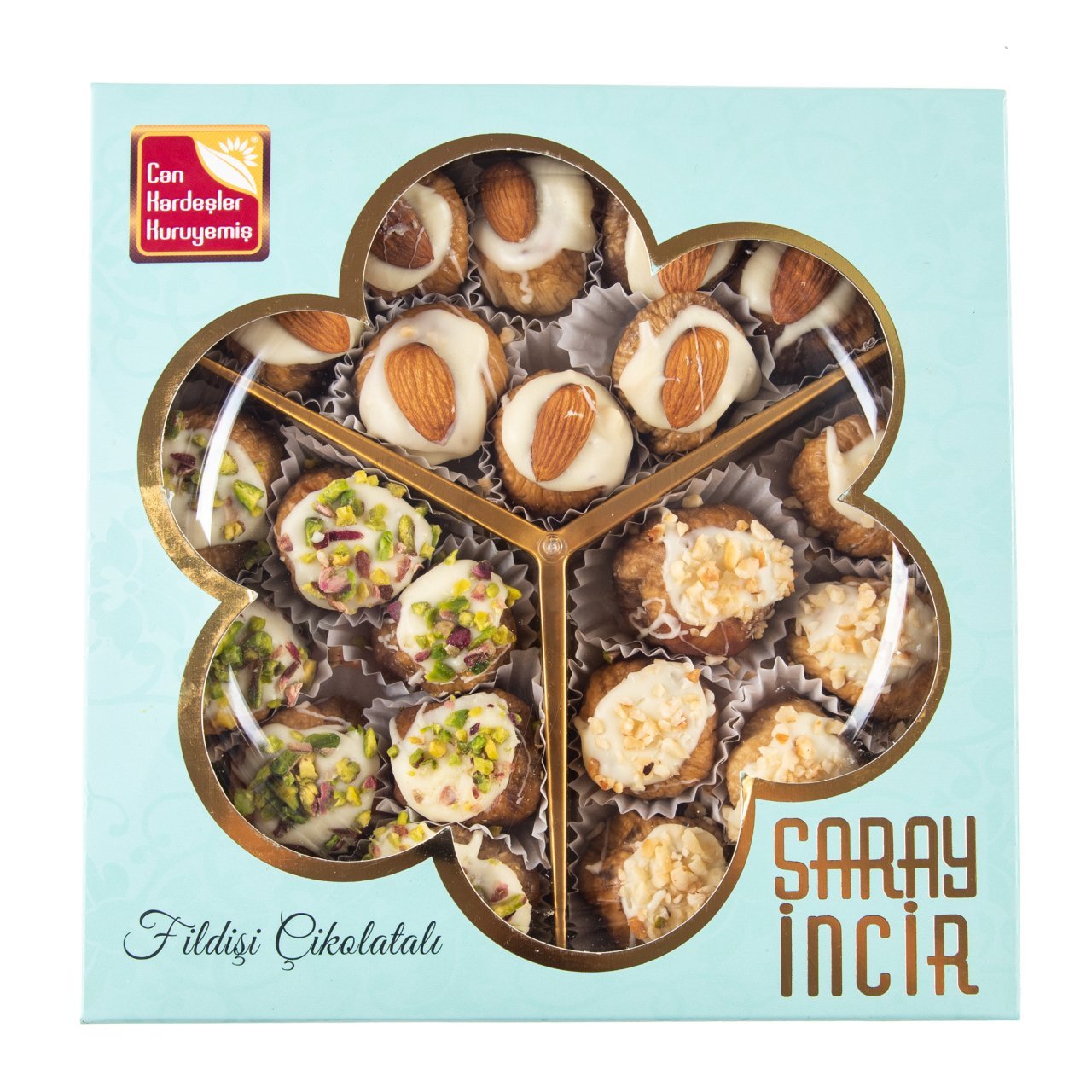 Fildişi Çikolatalı Saray İnciri 450 g Pkt