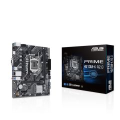 Asus PRIME H510M-K R2.0 Intel H510 Soket 1200 DDR4 3200(OC)MHz mATX Gaming (Oyuncu) Anakart