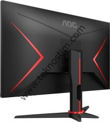 Aoc 27'' Gaming 27G2S-EU 68,6cm cm (HDMI, DP 0,5 ms 240Hz 2560x 1440) siyah-kırmızı Pivot Monitör