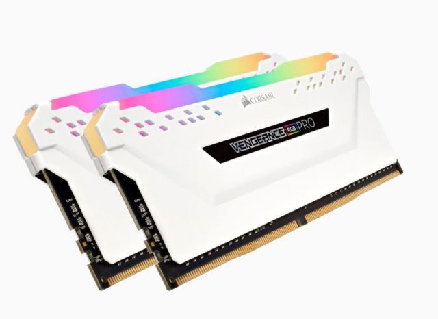 CORSAIR CMW16GX4M2D3600C18W 16GB (2X8GB) DDR4 3600MHz CL18 VENGEANCE RGB PRO SOĞUTUCULU DIMM BELLEK BEYAZ