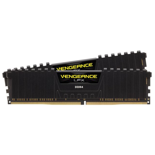 CORSAIR CMK16GX4M2K4400C19 16GB (2X8GB) DDR4 4400MHz CL19 VENGEANCE LPX SOGUTUCULU DIMM BELLEK BLACK