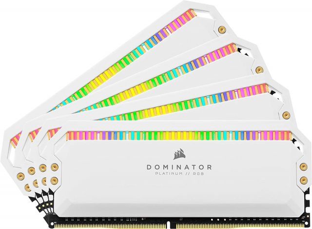 CORSAIR CMT32GX4M2C3200C16W 16GB (2X16GB) DDR4 3200MHz CL16 DOMINATOR PLATINUM RGB SOĞUTUCULU BEYAZ DIMM BELLEK