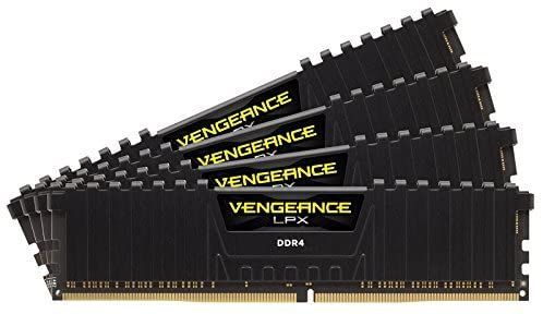 CORSAIR CMK64GX4M4B3600C18 16GB (4X16GB) DDR4 3600MHz CL18 VENGEANCE LPX SOGUTUCULU DIMM BELLEK BLACK