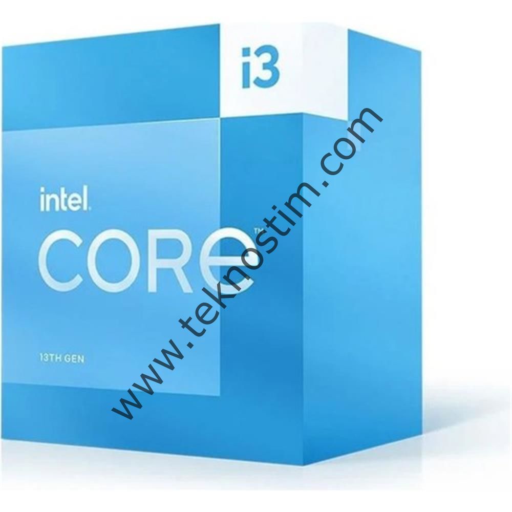 Intel Core i3 13100F 3.40GHz 4 Çekirdek 12MB Önbellek LGA1700 Soket 10nm Kutulu Box İşlemci