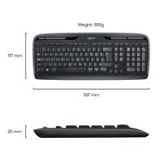 LOGITECH MK330 KABLOSUZ TÜRKÇE KLAVYE & MOUSE SETİ-SİYAH 920-003988