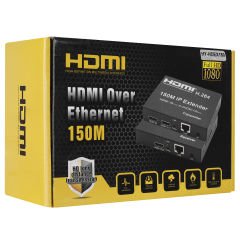 Hytech HY-HDEX150 HDMI+IR(TX) TO 2HDMI+IR(RX) HDMI 150M Uzatıcı