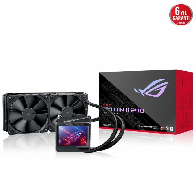 ASUS ROG RYUJIN II 240 OLED 2X NOCTUA IPPC 2 PWM 120MM*2 RADYATÖR FAN SIVI CPU SOĞUTUCUSU