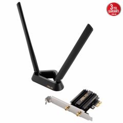 ASUS PCE-AXE59BT WIFI6E TRI-BAND KABLOSUZ PCIE ADAPTOR BLUETOOTH (ANTEN)