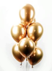 Latex Krom Balon 10 Adet Gold(Altın)