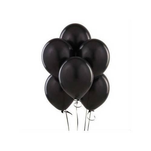 Balon 50'li Siyah Metalik