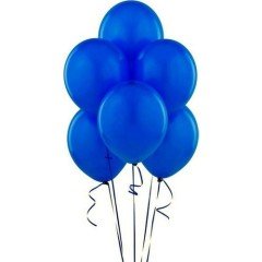 Metalik Koyu Mavi - Lacivert Balon 25 Adet