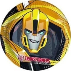 Transformers 8li Tabak Doğum Günü Parti Tabağı