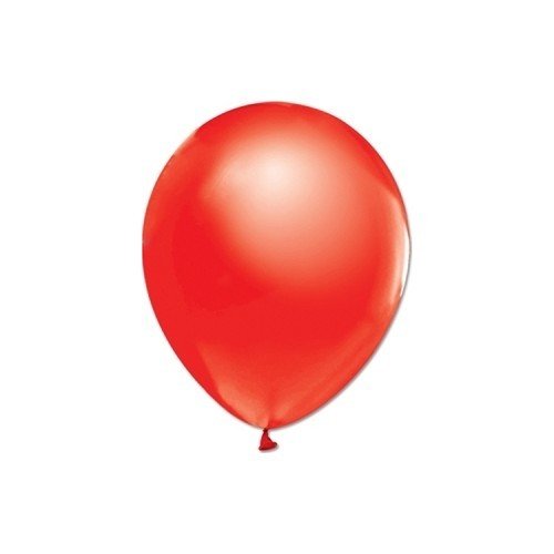 Metalik Kırmızı Balon 10 Adet