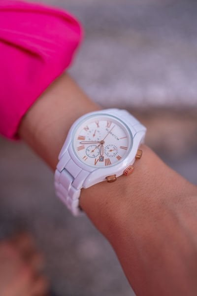 My Watch Beyaz Seramik Kordon Saat